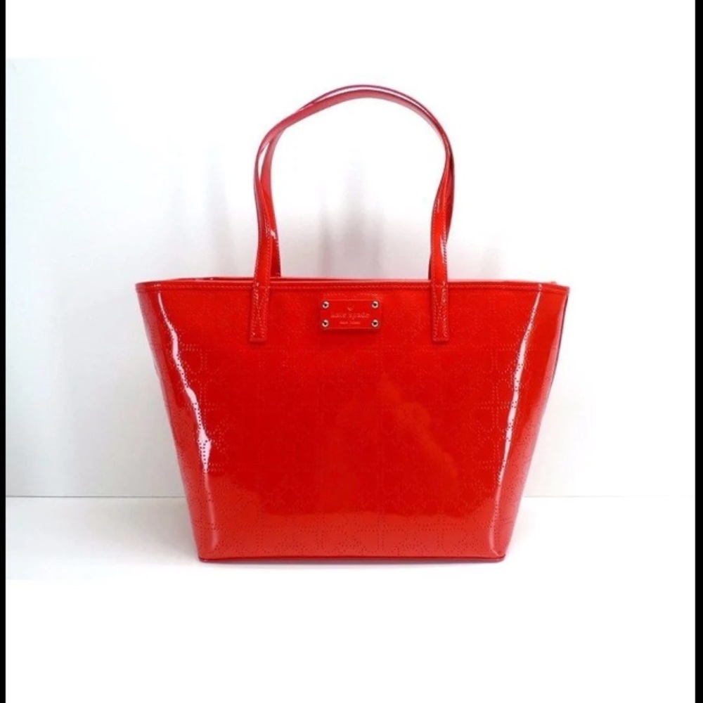Kate Spade -Harmony Metro Spade Tote (Red)